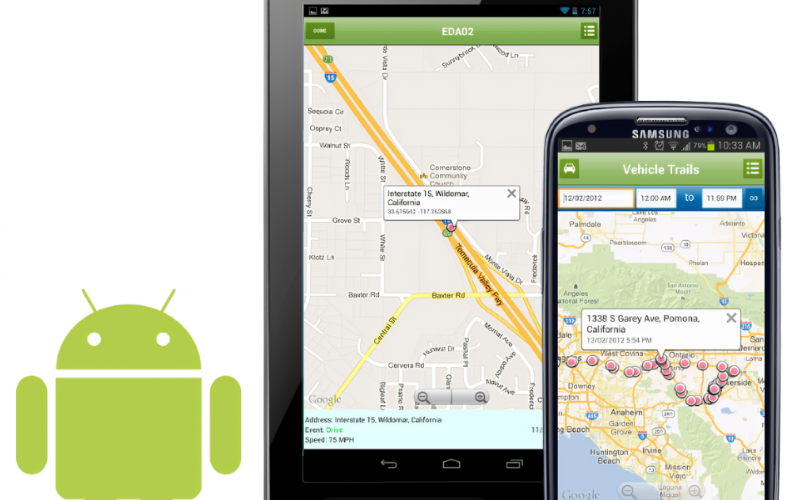 深圳物联网厂家Android 驱动的 GPS 车队跟踪器
